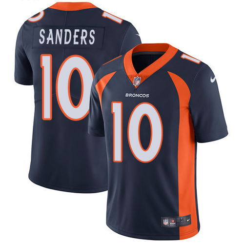 Nike Broncos #10 Emmanuel Sanders Blue Alternate Youth Stitched NFL Vapor Untouchable Limited Jersey